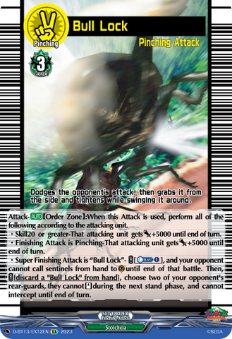 Bull Lock - D-BT13/EX12EN