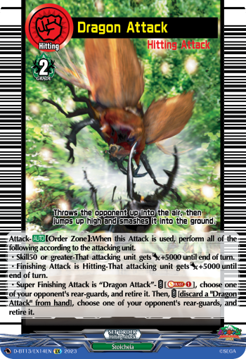 Dragon Attack - D-BT13/EX14EN
