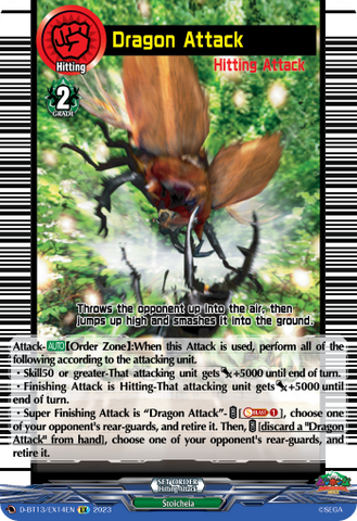 Dragon Attack - D-BT13/EX14EN