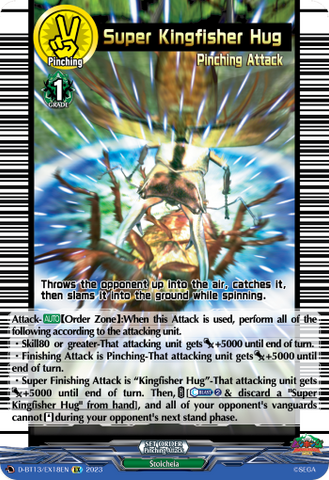 Super Kingfisher Hug - D-BT13/EX18EN