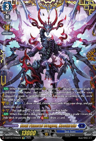 Soul Funeral Dragon, Noctursio (FFR) - D-BT13/FRR05EN