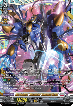 Blue Deathster, "Skyrendriver" Avantgarda Richter (FFR) - D-BT13/FRR08EN