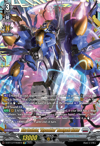 Blue Deathster, "Skyrendriver" Avantgarda Richter (FFR) - D-BT13/FRR08EN