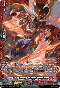 Blazing Heavenly Slash Equip Dragon, Drahas (FR) - D-BT13/FR03EN