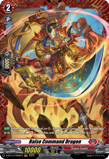 Raise Command Dragon (FR) - D-BT13/FR06EN