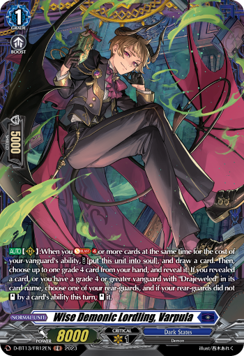 Wise Demonic Lordling, Varpula (FR) - D-BT13/FR12EN