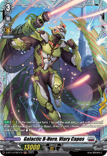 Galactic B-Hero, Viary Capus (FR) - D-BT13/FR21EN