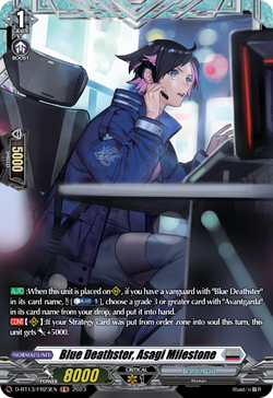 Blue Deathster, Asagi Milestone (FR) - D-BT13/FR23EN
