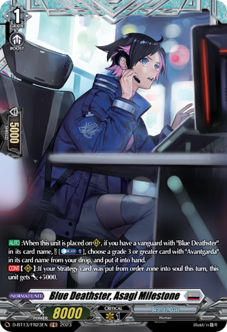 Blue Deathster, Asagi Milestone (FR) - D-BT13/FR23EN