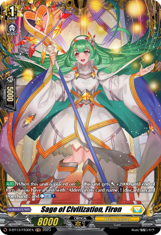 Sage of Civilization, Firon (FR) - D-BT13/FR30EN