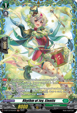Rhythm of Joy, Elentis (FR) - D-BT13/FR34EN