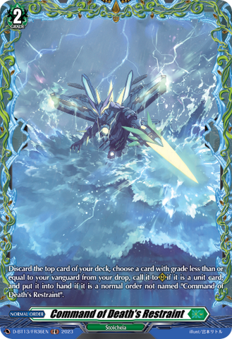 Command of Death's Restraint (FR) - D-BT13/FR36EN