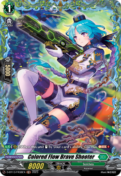 Colored Flow Brave Shooter (FR) - D-BT13/FR38EN