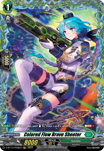 Colored Flow Brave Shooter (FR) - D-BT13/FR38EN