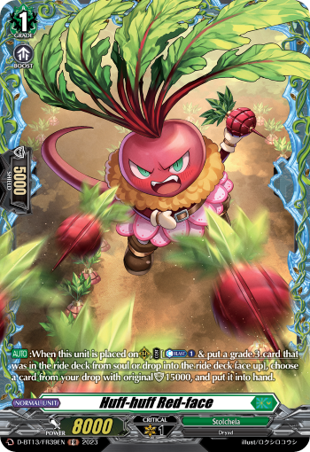 Huff-huff Red-face (FR) - D-BT13/FR39EN