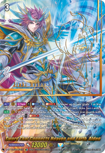 Sword That Connects Heaven and Earth, Alden (SEC) - D-BT13/SEC03EN