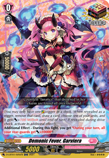 Demonic Fever, Garviera - D-LBT01/025EN