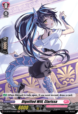 Dignified Will, Clarissa (Holo) - D-LBT01/H36EN