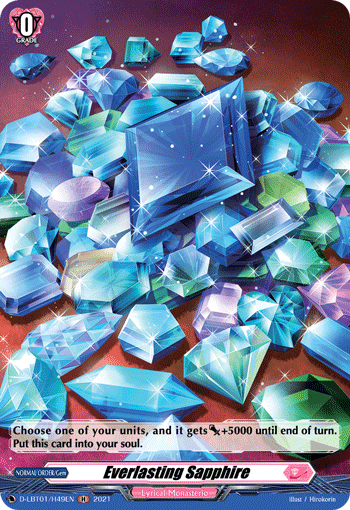Everlasting Sapphire (Holo) - D-LBT01/H49EN