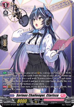 Serious Challenger, Clarissa (SP) - D-LBT01/SP32EN