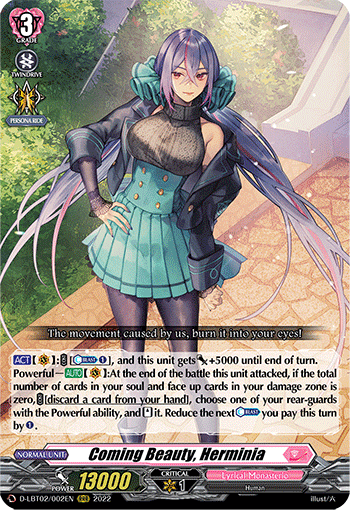 Coming Beauty, Herminia - D-LBT02/002EN