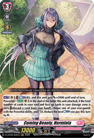 Coming Beauty, Herminia - D-LBT02/002EN