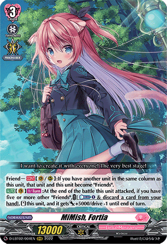 MiMish, Fortia - D-LBT02/004EN