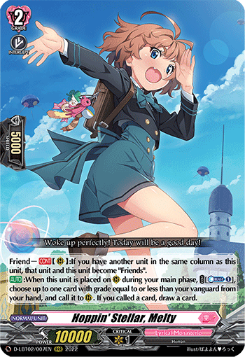 Hoppin' Stellar, Melty - D-LBT02/007EN