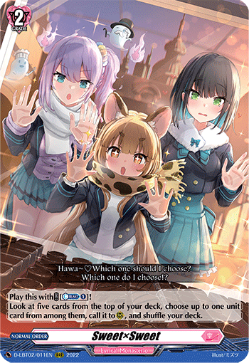 Sweet×Sweet - D-LBT02/011EN