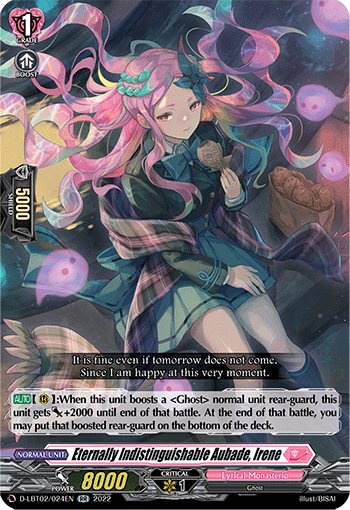 Eternally Indistinguishable Aubade, Irene - D-LBT02/024EN