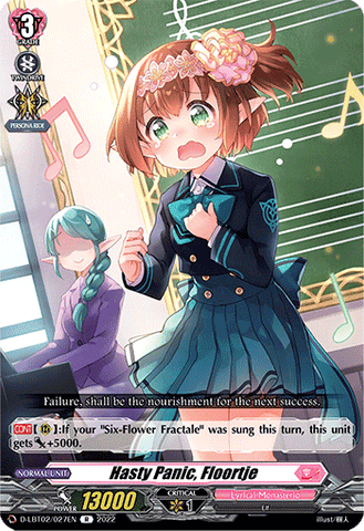 Hasty Panic, Floortje - D-LBT02/027EN