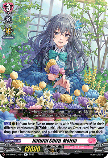 Natural Chirp, Melria - D-LBT02/030EN