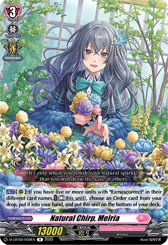 Natural Chirp, Melria - D-LBT02/030EN