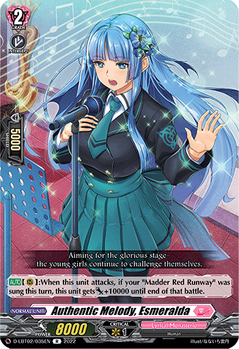 Authentic Melody, Esmeralda - D-LBT02/035EN