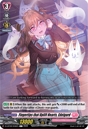 Fingertips that Uplift Hearts, Edelgard - D-LBT02/046EN