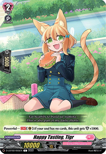 Happy Tasting, Tigr - D-LBT02/055EN