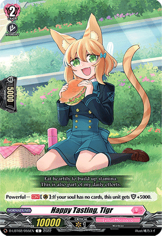 Happy Tasting, Tigr - D-LBT02/055EN