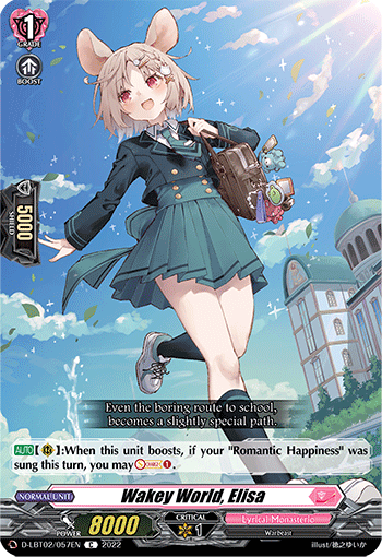 Wakey World, Elisa - D-LBT02/057EN