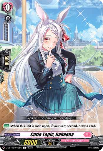 Cutie Topic, Rabeena - D-LBT02/070EN