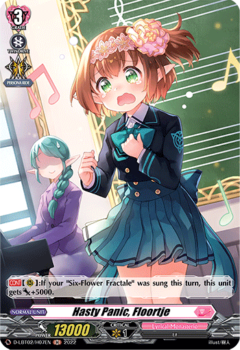 Hasty Panic, Floortje (Holo) - D-LBT02/H07EN