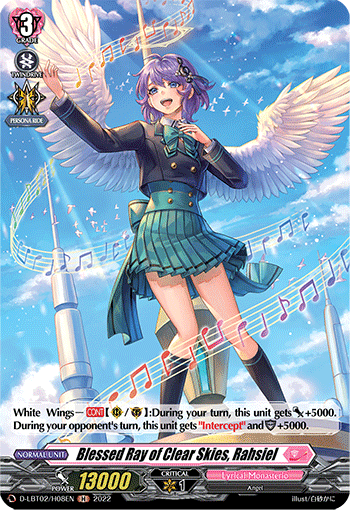 Blessed Ray of Clear Skies, Rahsiel (Holo) - D-LBT02/H08EN