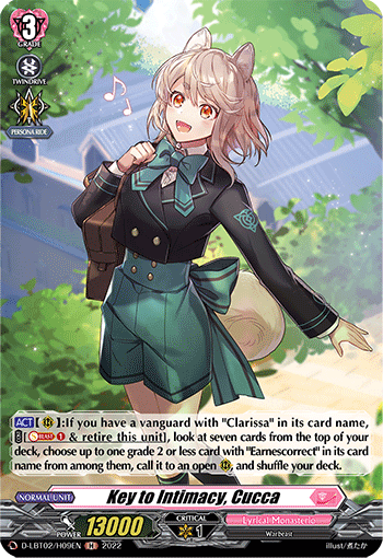 Key to Intimacy, Cucca (Holo) - D-LBT02/H09EN