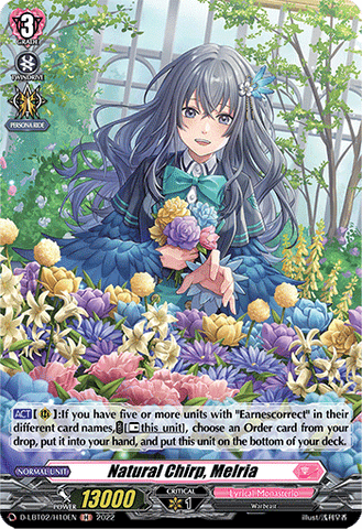Natural Chirp, Melria (Holo) - D-LBT02/H10EN