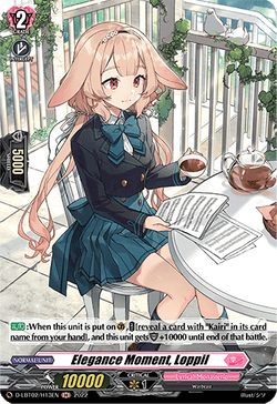 Elegance Moment, Loppil (Holo) - D-LBT02/H13EN
