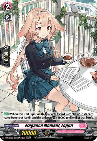 Elegance Moment, Loppil (Holo) - D-LBT02/H13EN