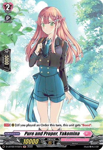 Pure and Proper, Yakomina (Holo) - D-LBT02/H15EN