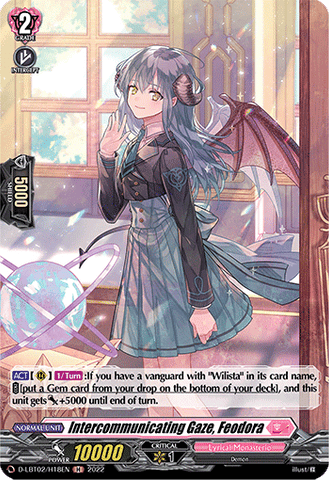 Intercommunicating Gaze, Feodora (Holo) - D-LBT02/H18EN