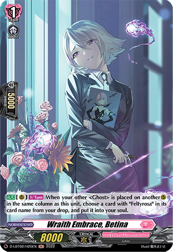 Wraith Embrace, Betina (Holo) - D-LBT02/H20EN