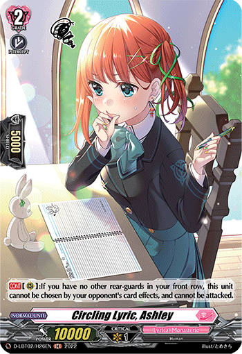 Circling Lyric, Ashley (Holo) - D-LBT02/H26EN