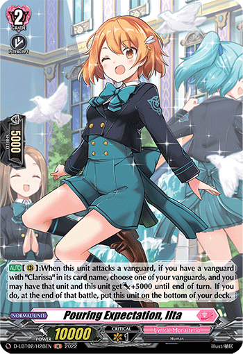 Pouring Expectation, Ilta (Holo) - D-LBT02/H28EN